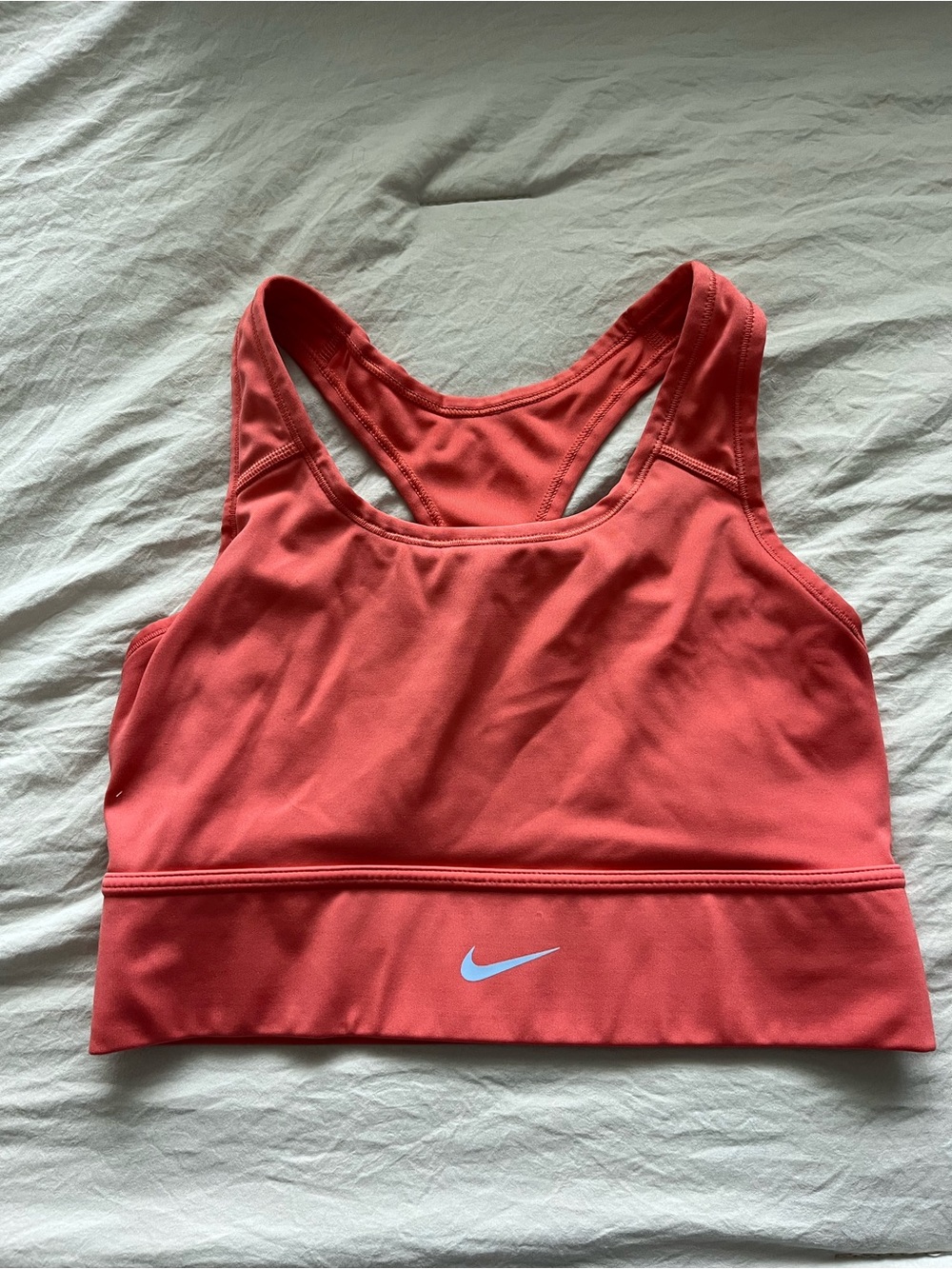 Nike Coral Racerback Sports Bra